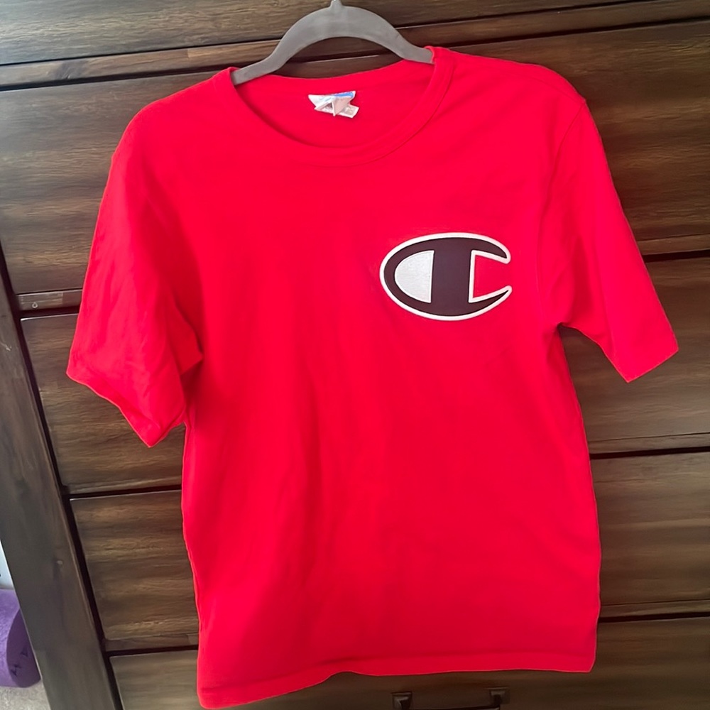 Champion Red Tee Shirt